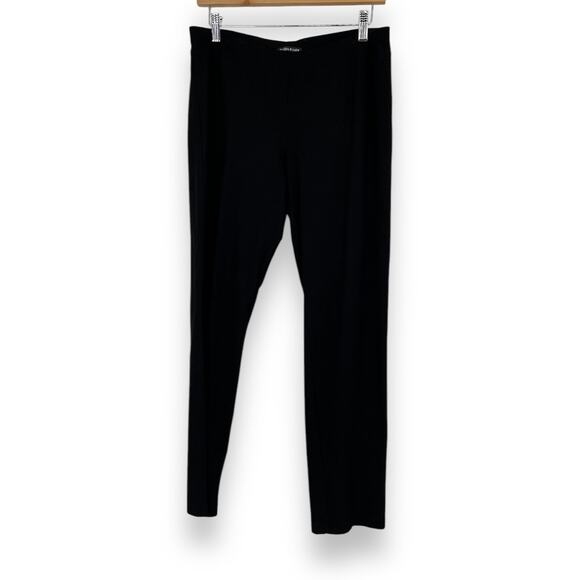 Eileen Fisher Women's S Black Straight Leg Pull On Pants Casual Work - Picture 1 of 5